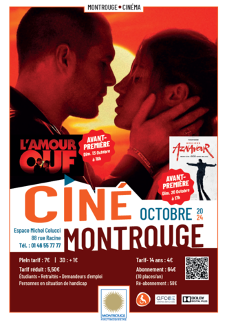 Ciné-Montrouge : Programme octobre 2024