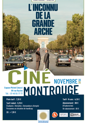 Ciné Montrouge : Programme Novembre 2025