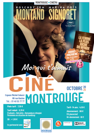 Ciné Montrouge : Programme octobre 2025 et 7ème Festival du Film Social