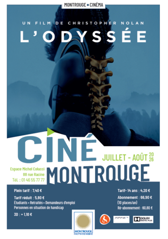 Ciné Montrouge : Programme Juillet - Août 2026