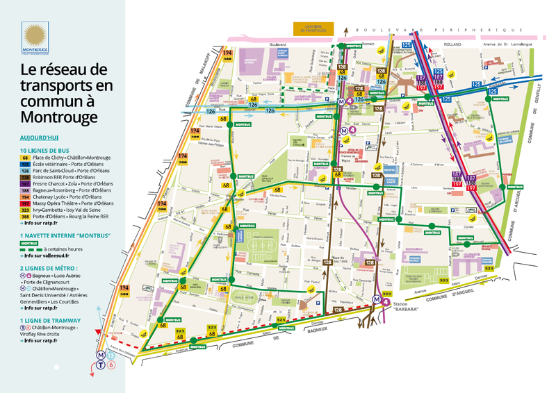 transport en commun dans zone de rencontre
