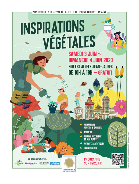 affiche inspirations végétales 2023